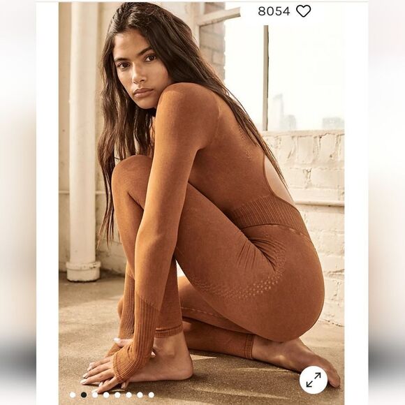 Free People Good Karma Long-Sleeve Onesie NWT/ NWOT - Picture 6 of 8